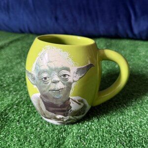 Yoda May the Force be with You Star Wars 18 Oz Green Ceramic Coffee Mug Tea Cup
